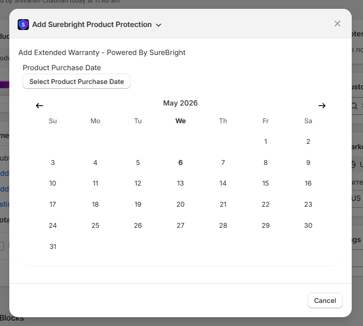 Date Picker Calendar