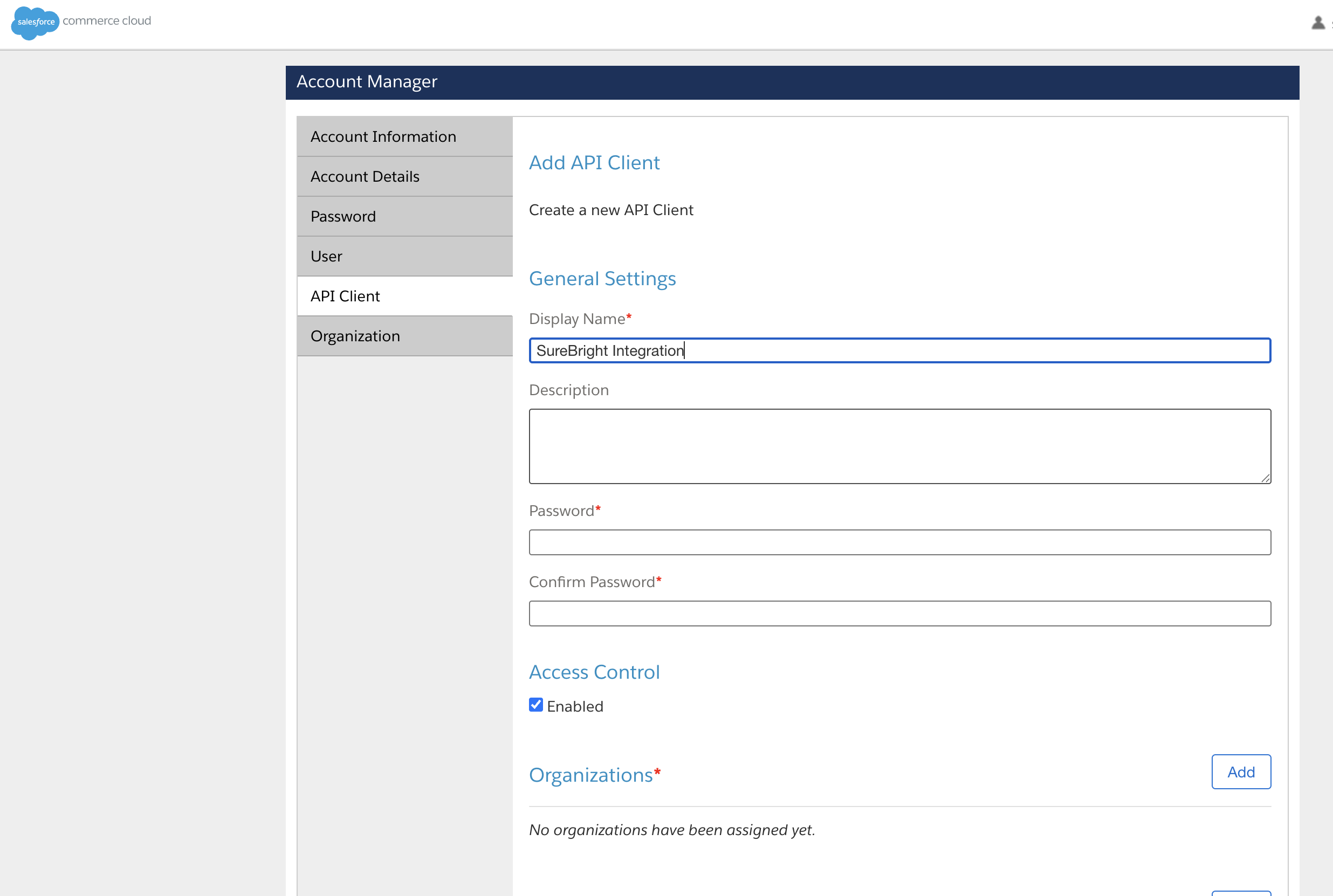SFRA API Client